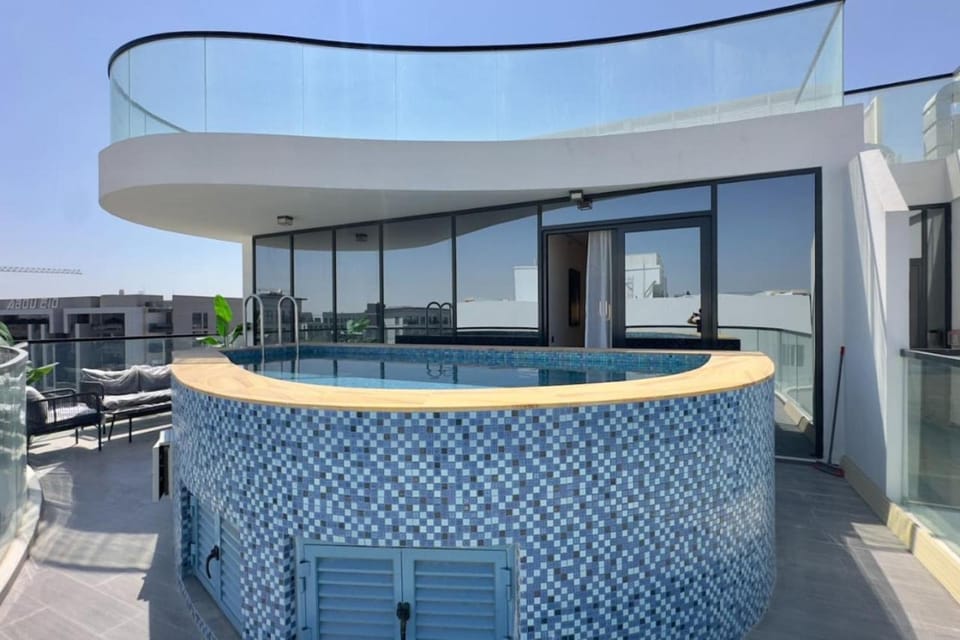 Relaxing 2BR Escape with Private Pool Samana GA by Vibel Apartment in Dubai