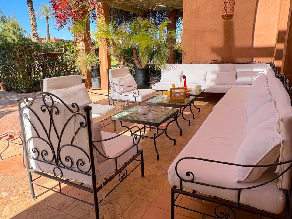 Patio, Day, View (from property/room), Balcony/Terrace, Living room, Seating area, Dining area