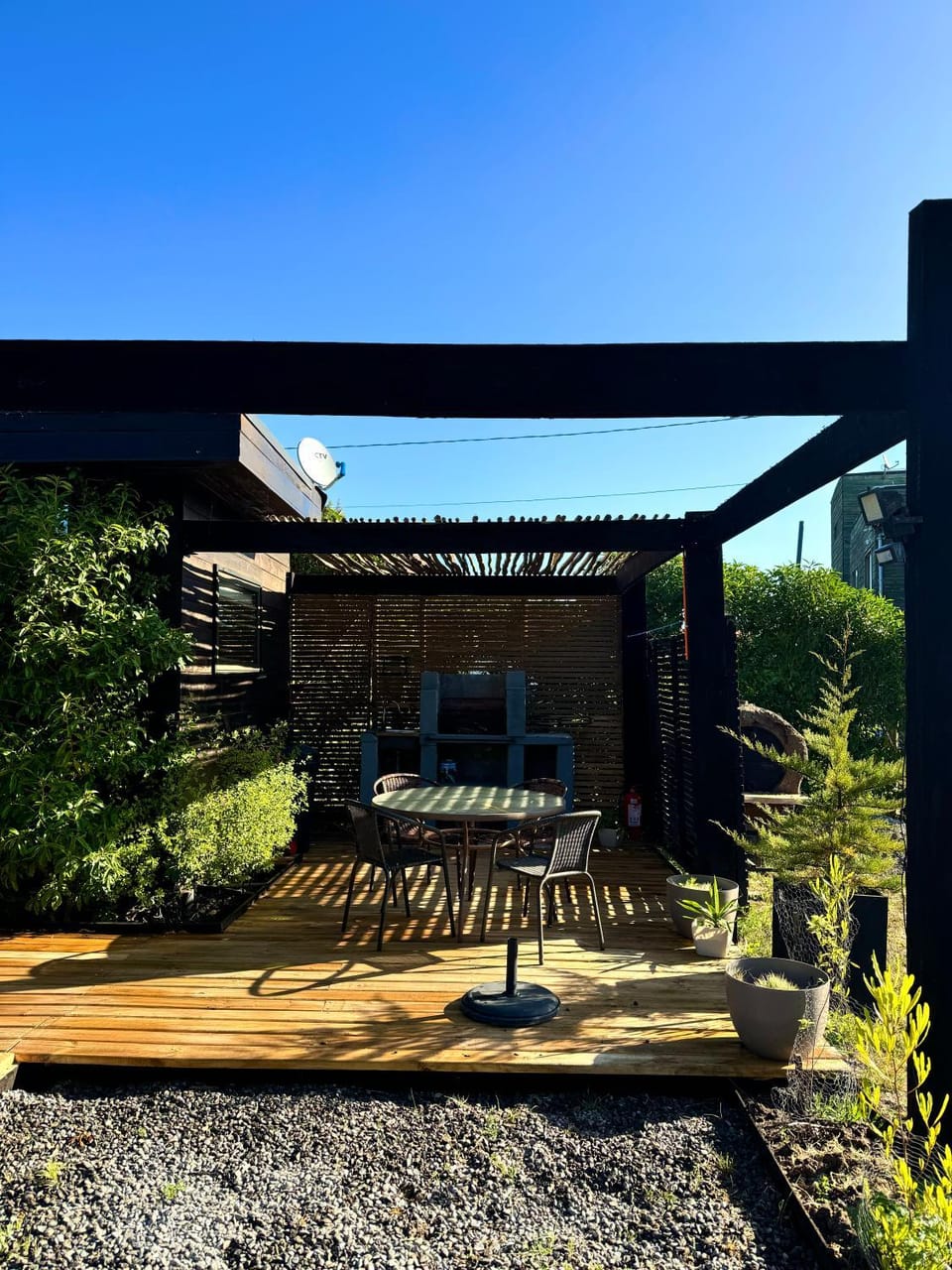 BBQ facilities, Garden view