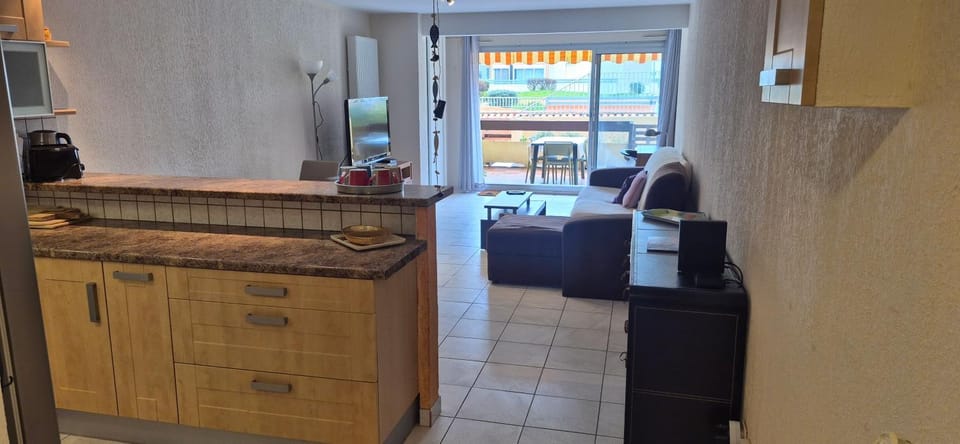 Port Dauphin II,T3 Centre Port avec parking, piscine, clim, wifi Apartment in Agde