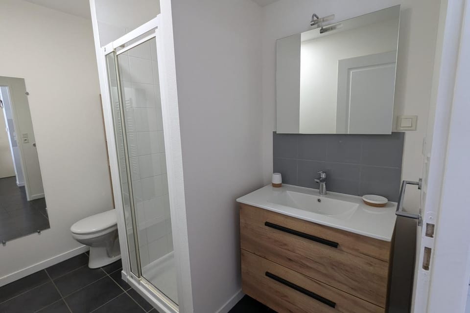 T2 with terrace near Les Minimes Apartment in La Rochelle
