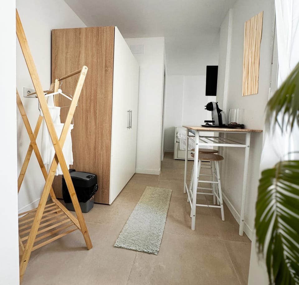 Kitchen or kitchenette, wardrobe