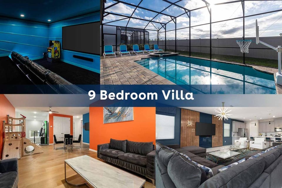 Chic Villa with Dino BR, Theater, Arcade & Pool Table Villa in Four Corners