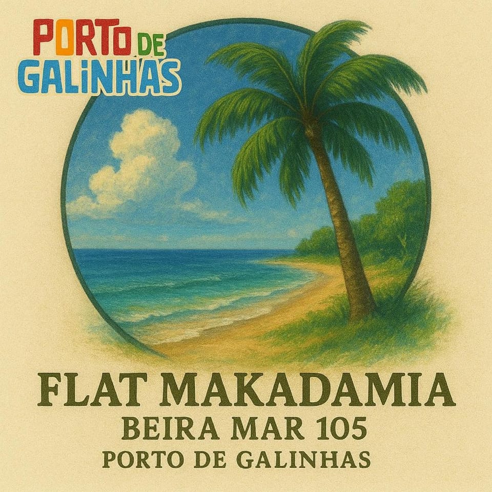 Makadamia- Cantinho do mar Beira-mar em Porto de Galinhas Apartment in Ipojuca