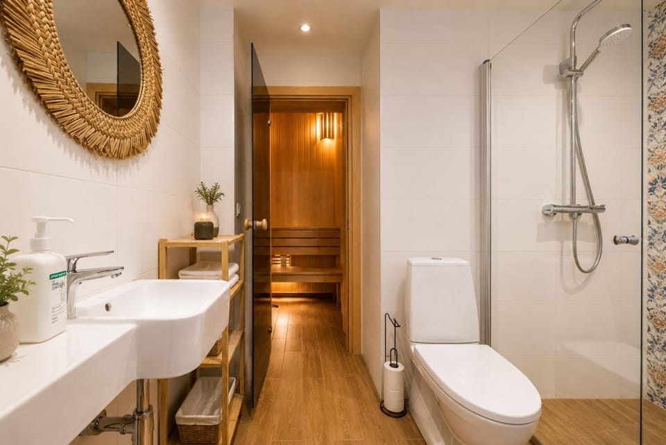 Sauna, Bathroom