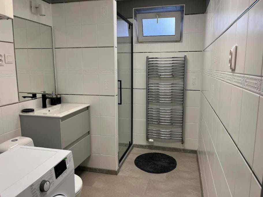 Shower, Toilet, Bathroom, washing machine