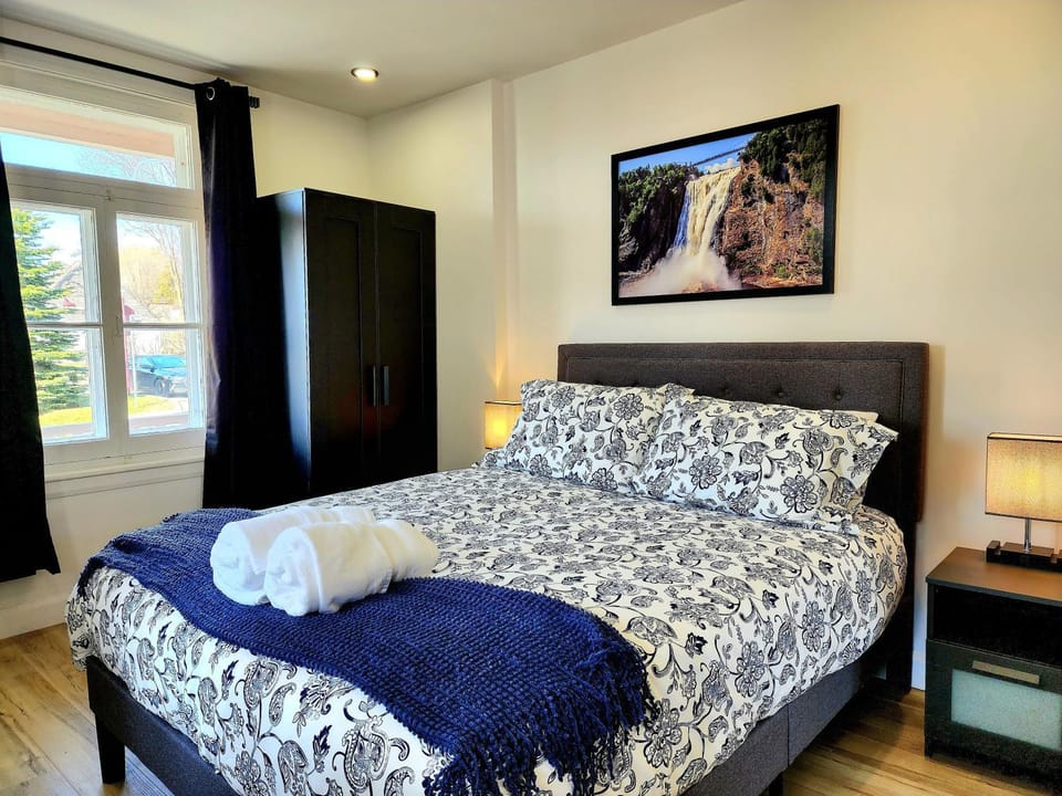 5Min to Falls Historic RiverView Apartment in Quebec City