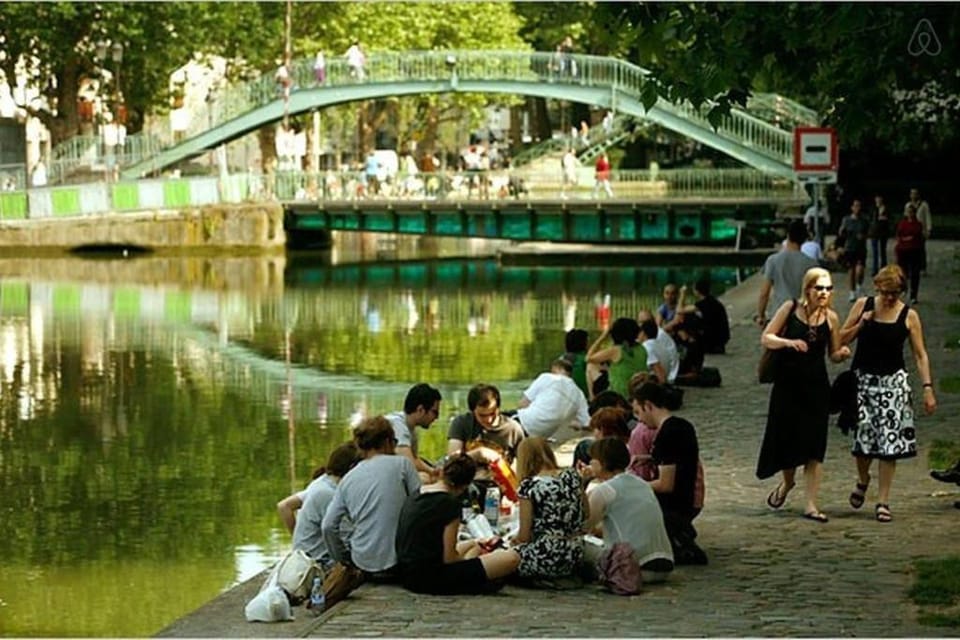 Quiet APT 2Rooms Big Kitchen Canal Saint Martin Apartment in Paris