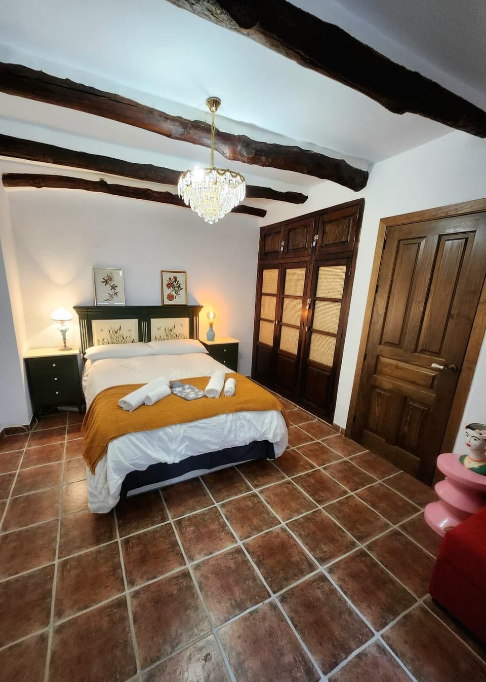 Bed, Photo of the whole room, Bedroom, wardrobe
