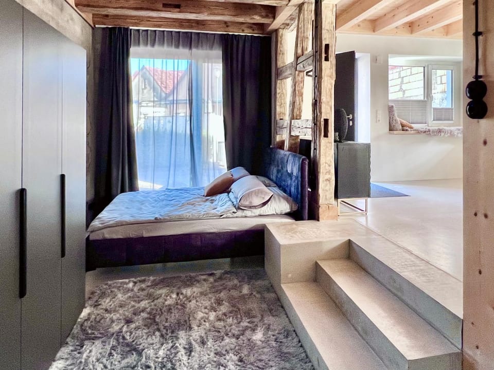 Bed, Bedroom, wardrobe