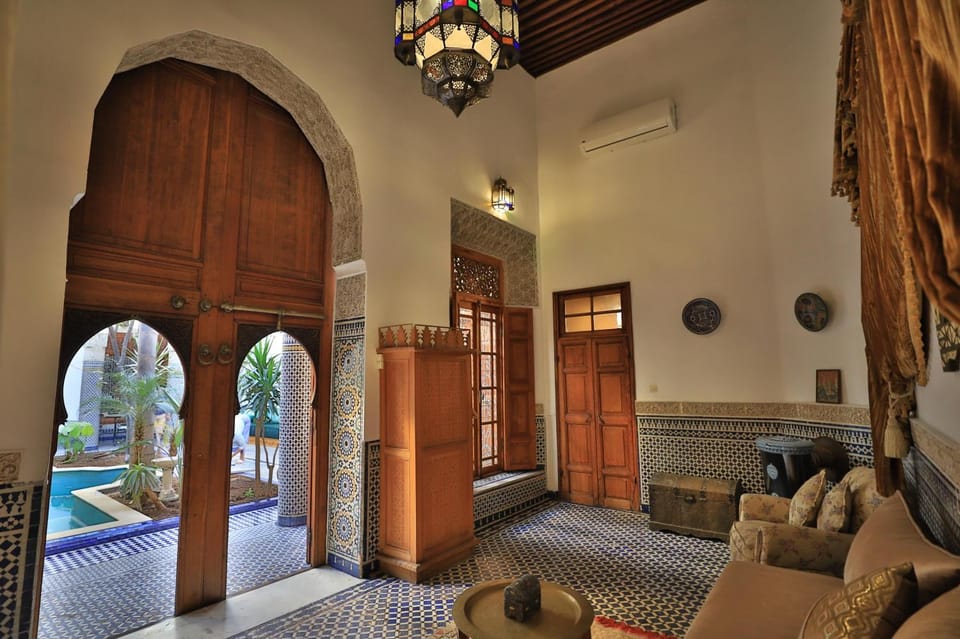 Living room, Seating area, Pool view, Swimming pool