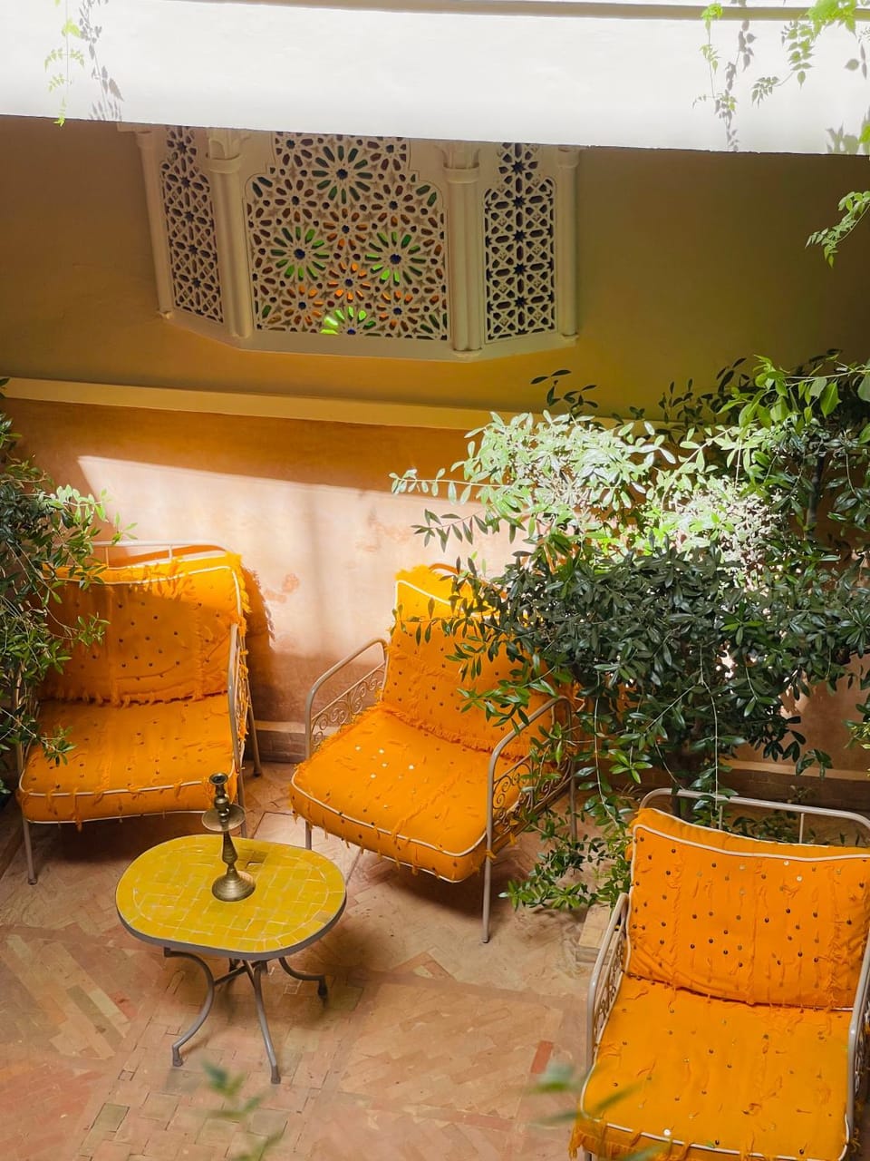 Seating area, Garden view