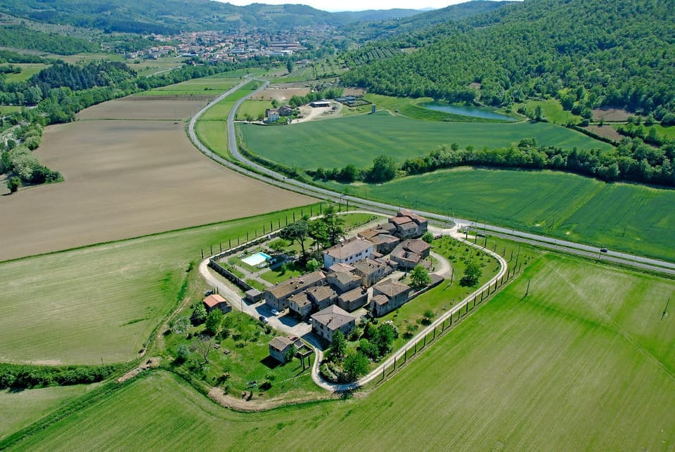 Neighbourhood, Natural landscape, Bird's eye view, Mountain view