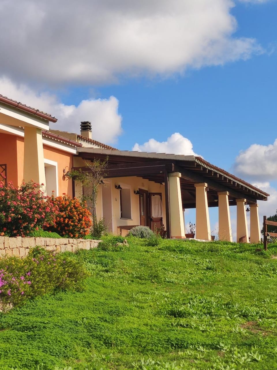 Property building, Garden view