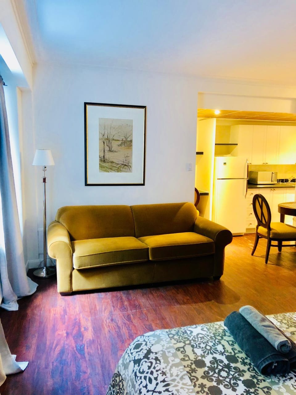Living room, Seating area, Bedroom