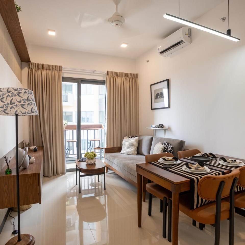 TV and multimedia, Balcony/Terrace, Living room, Dining area