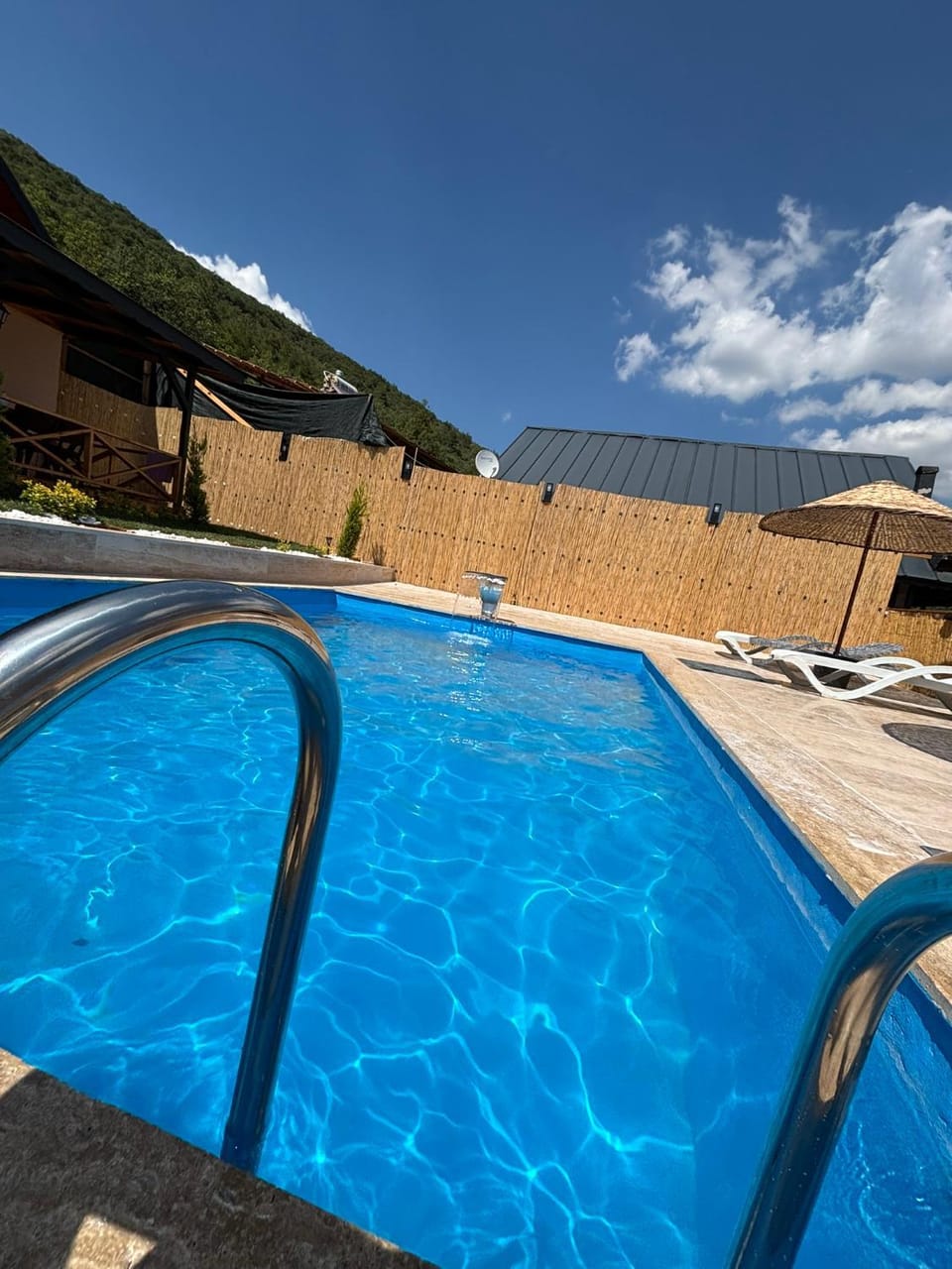 Day, Mountain view, Swimming pool, sunbed