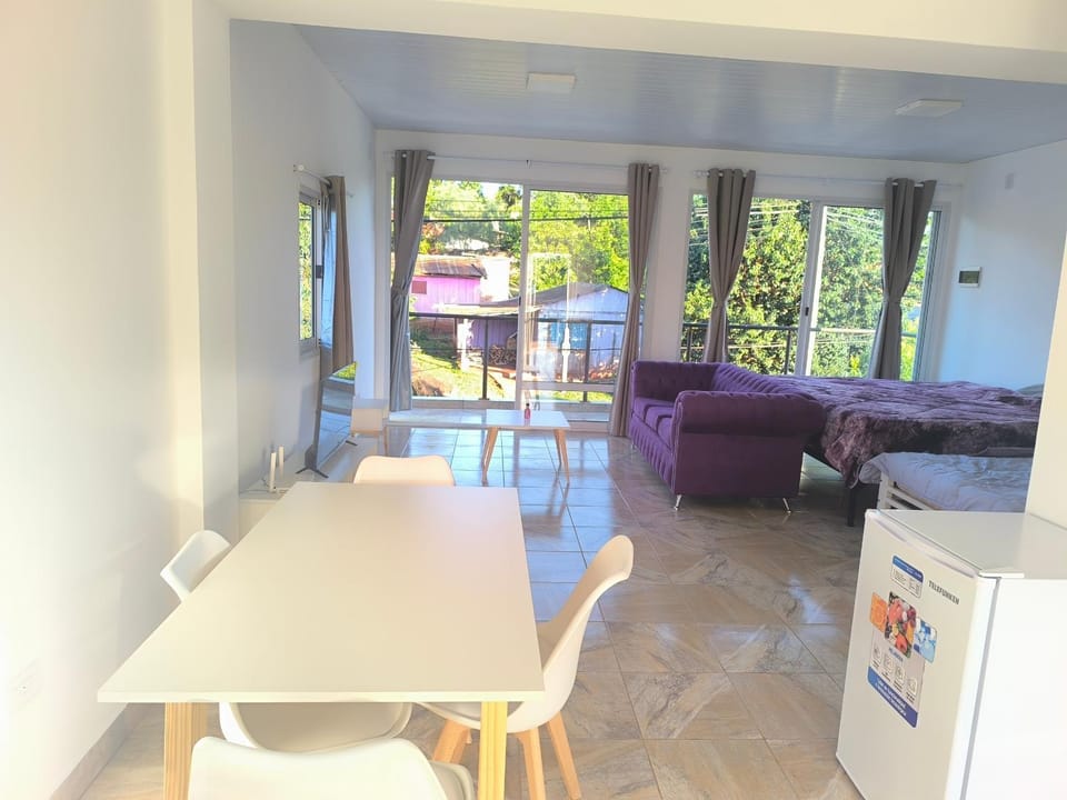 Photo of the whole room, Dining area