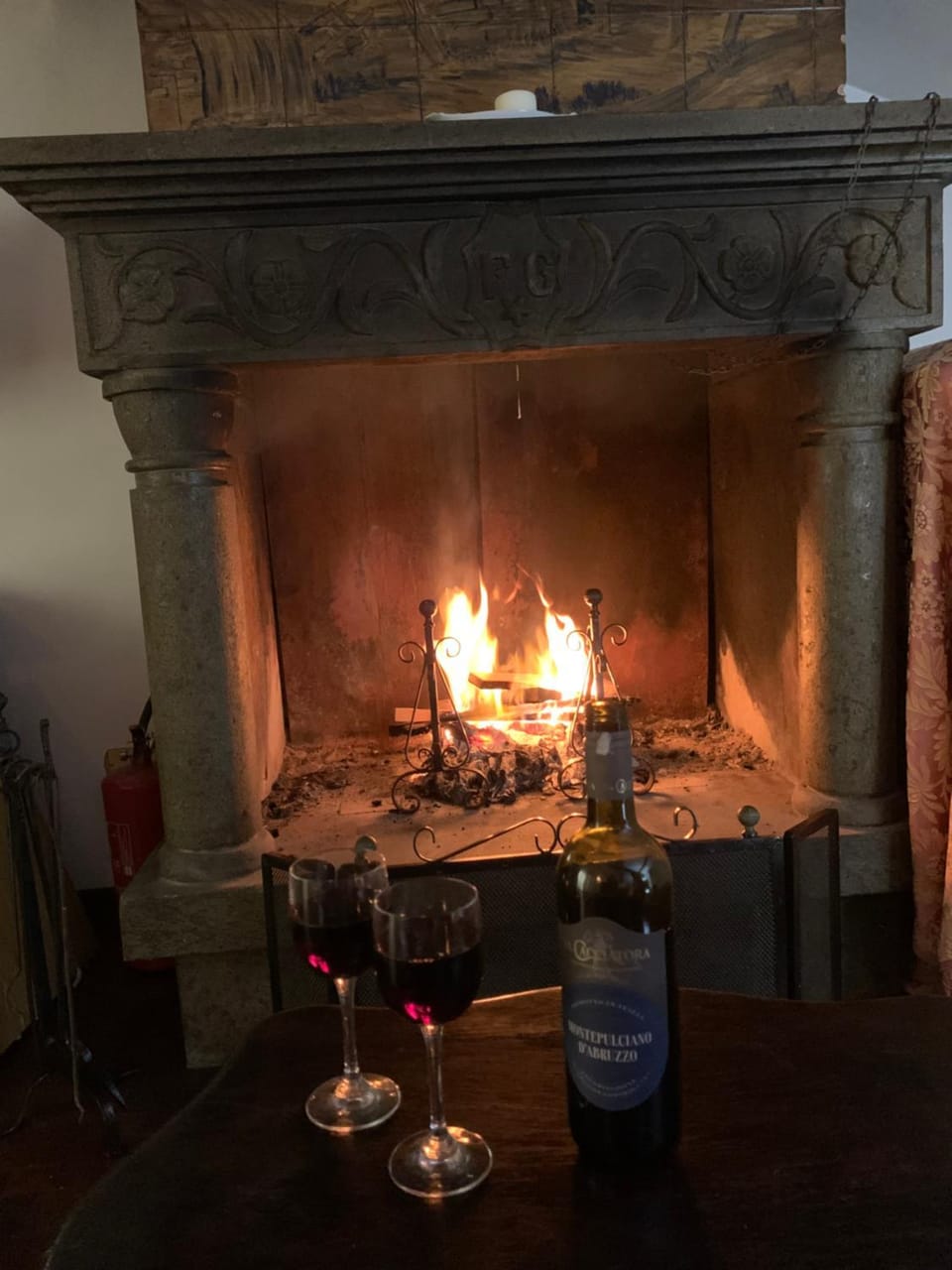 fireplace