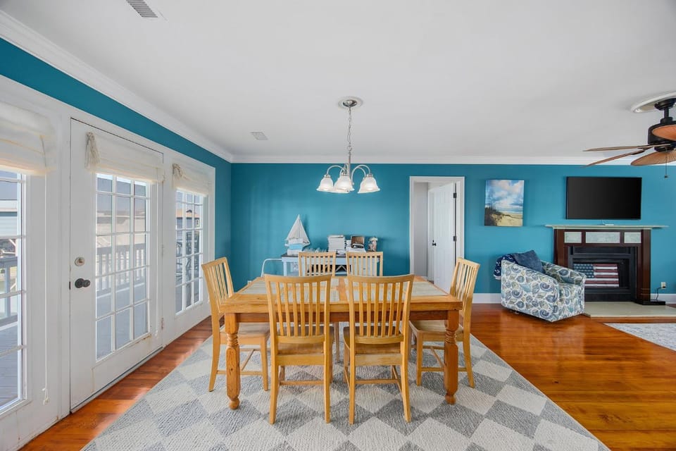 Channel Views & Sunsets in Cherry Grove Beach House in North Myrtle Beach