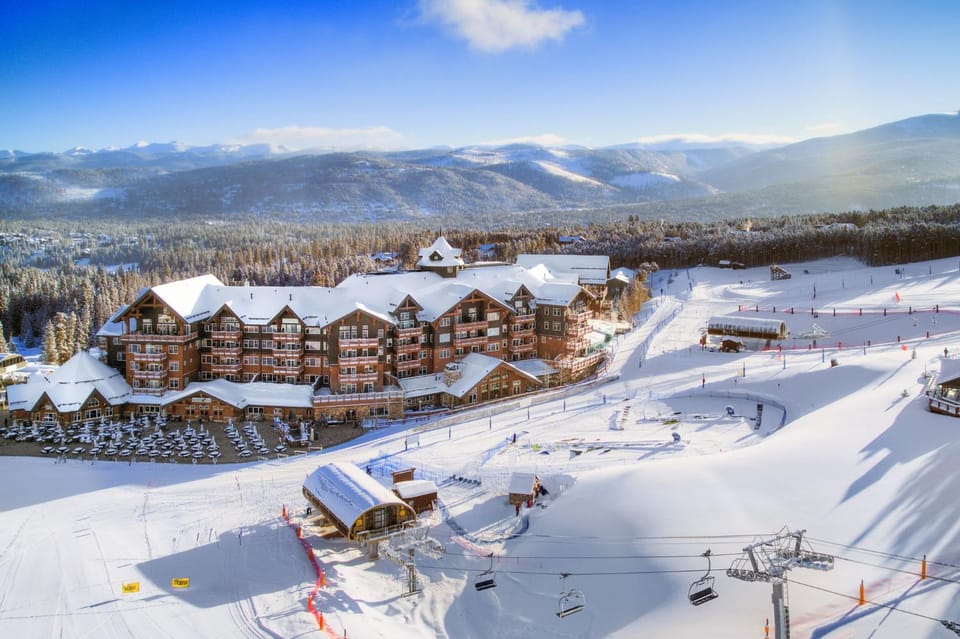 Natural landscape, Winter, Skiing, Mountain view