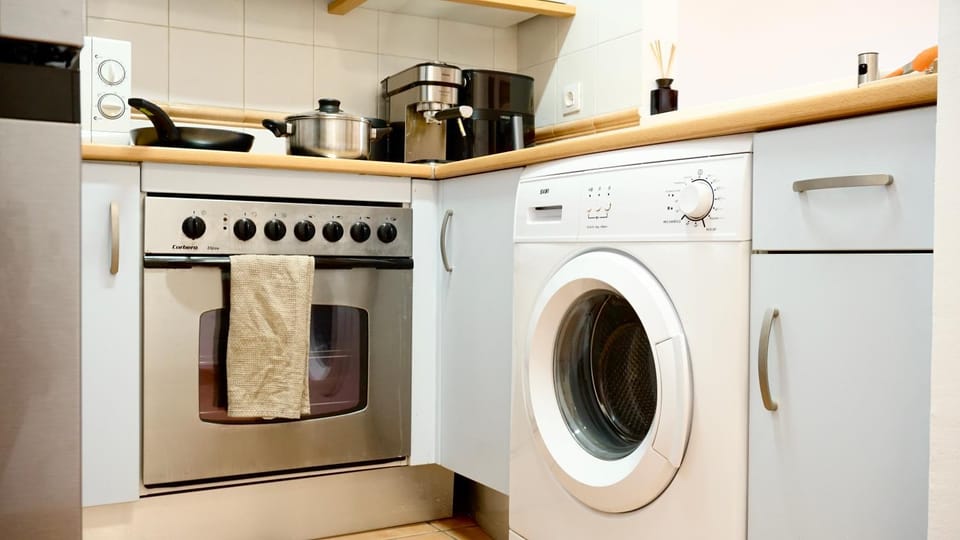 oven, washing machine