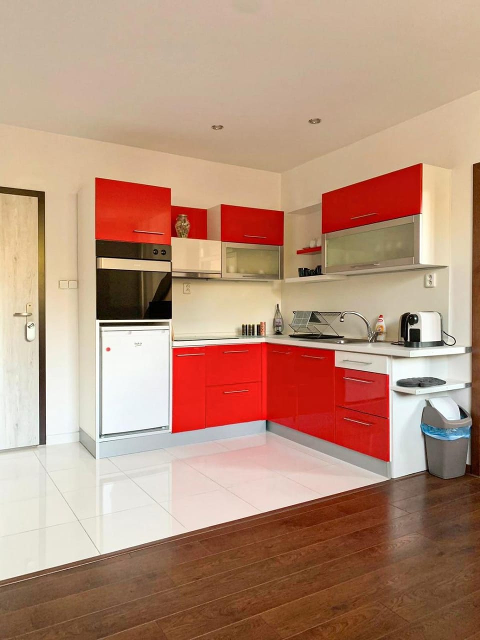 Kitchen or kitchenette, oven, stove, kitchen