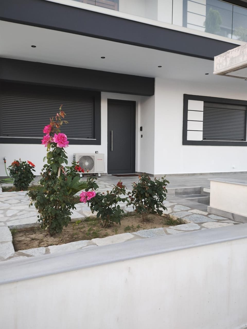 Property building, Garden view