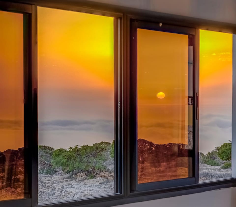 Natural landscape, Sea view, Sunset