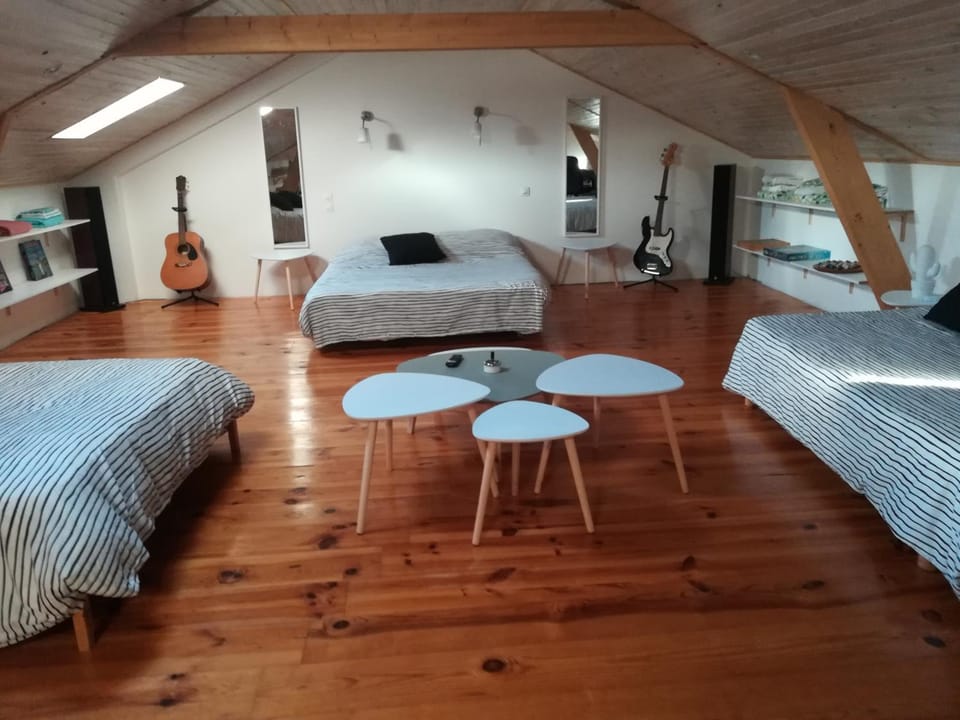 Seating area, Bedroom
