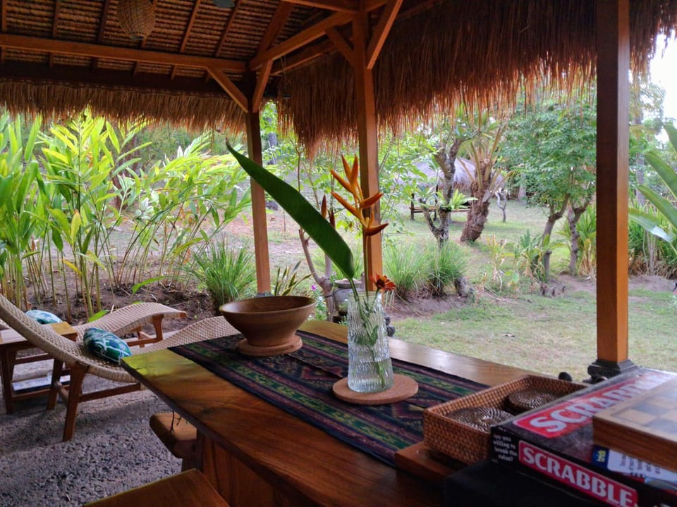 Secret Beach Beachfront Bungalow House in West Nusa Tenggara, Indonesia