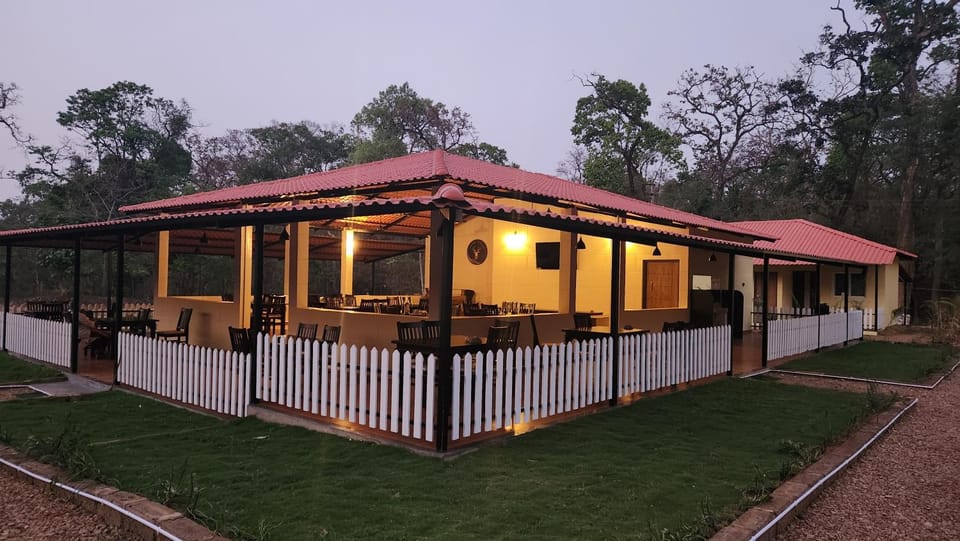 Property building, Patio