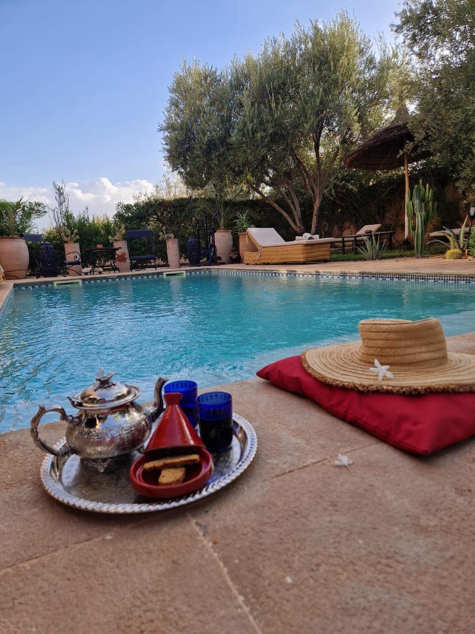 Day, Pool view, Swimming pool, sunbed