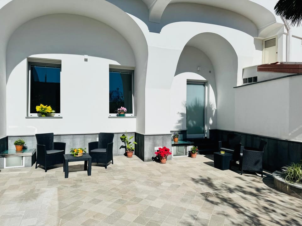 Property building, Patio
