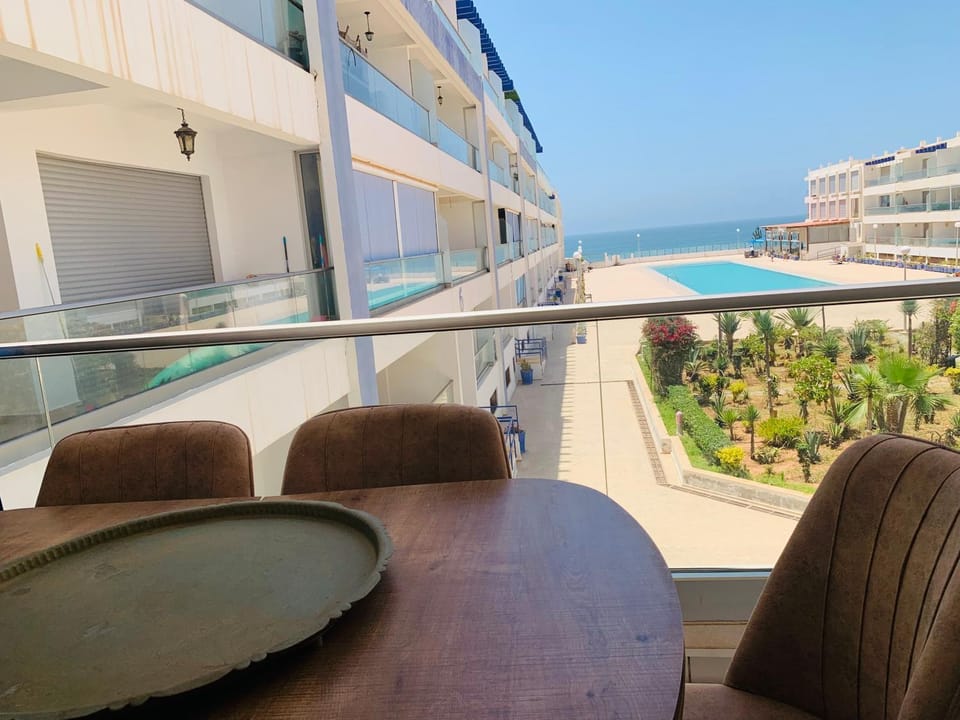 Patio, View (from property/room), Balcony/Terrace, Pool view, Sea view, Swimming pool