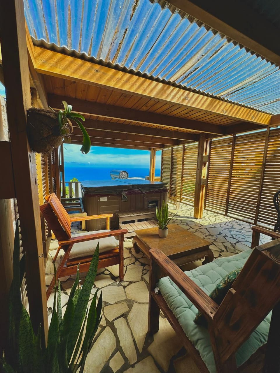 Patio, Sea view