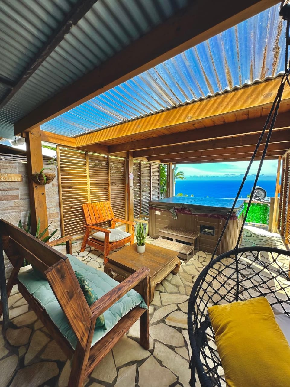 Patio, Sea view