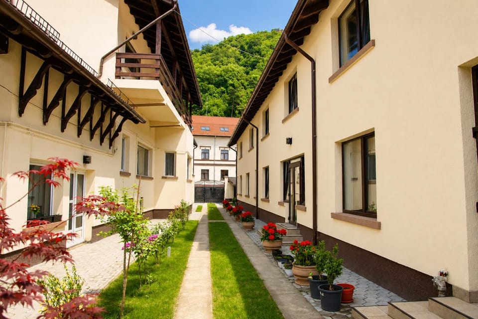 Property building, Day, Garden