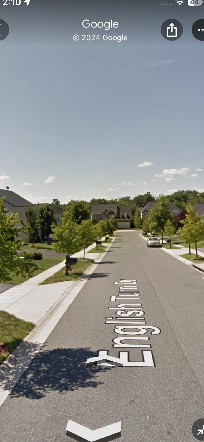 Neighbourhood, Natural landscape, Street view, Parking