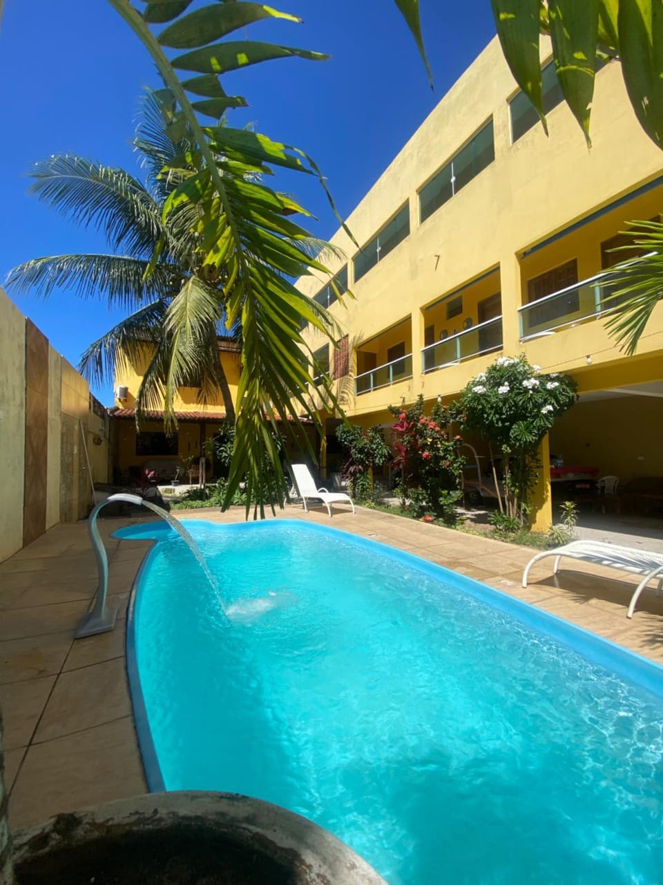 Property building, City view, Pool view