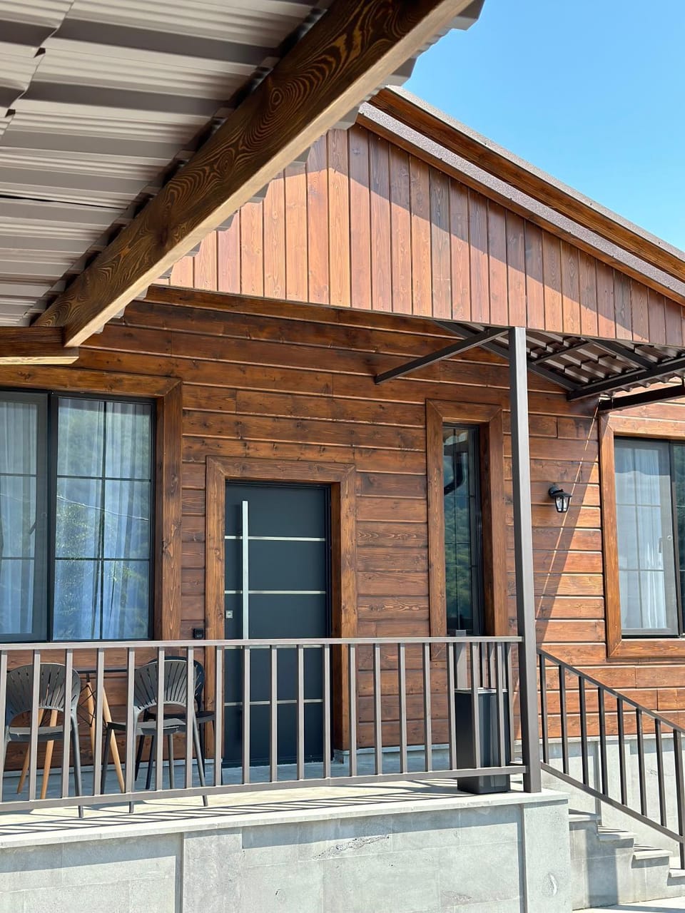 Property building, Patio
