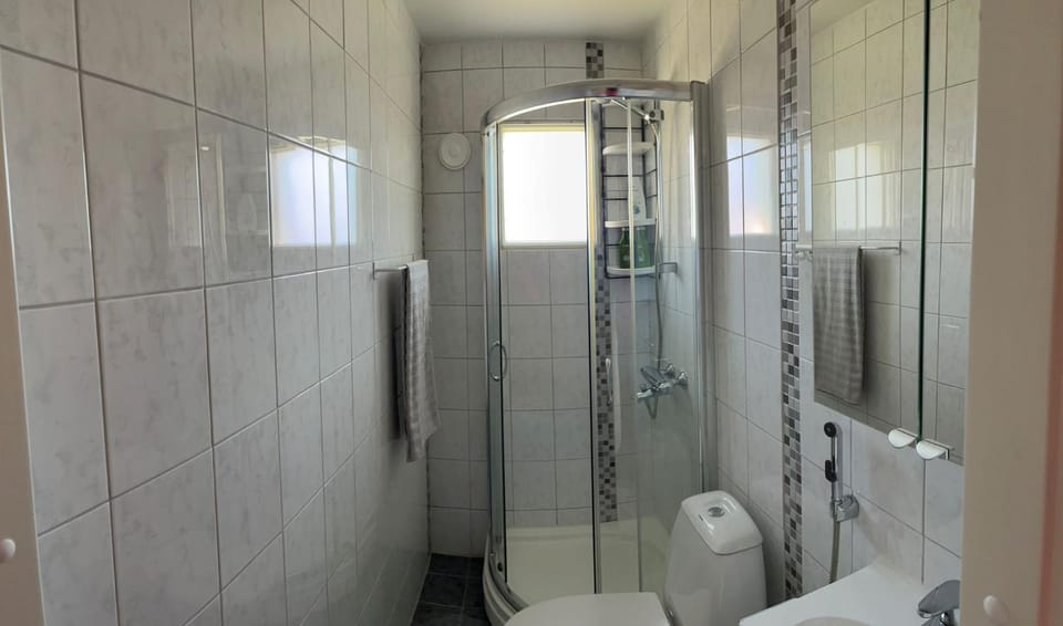 Shower, Toilet, towels