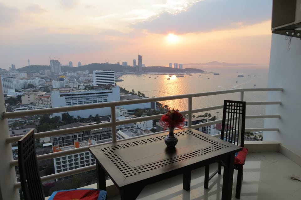 Balcony/Terrace, Sea view, Sunset