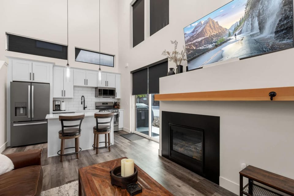 Modern Mountain Townhouse at The Quarry House in Whitefish