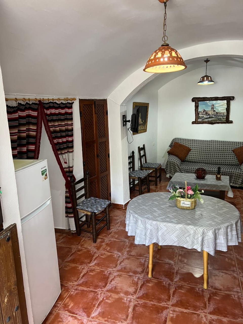 Kitchen or kitchenette, Living room