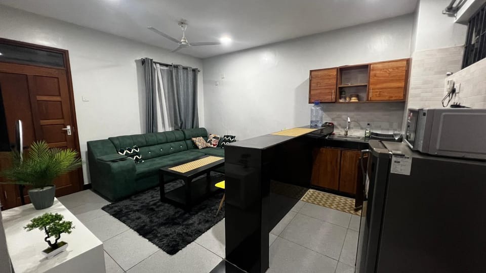 Kitchen or kitchenette, Living room