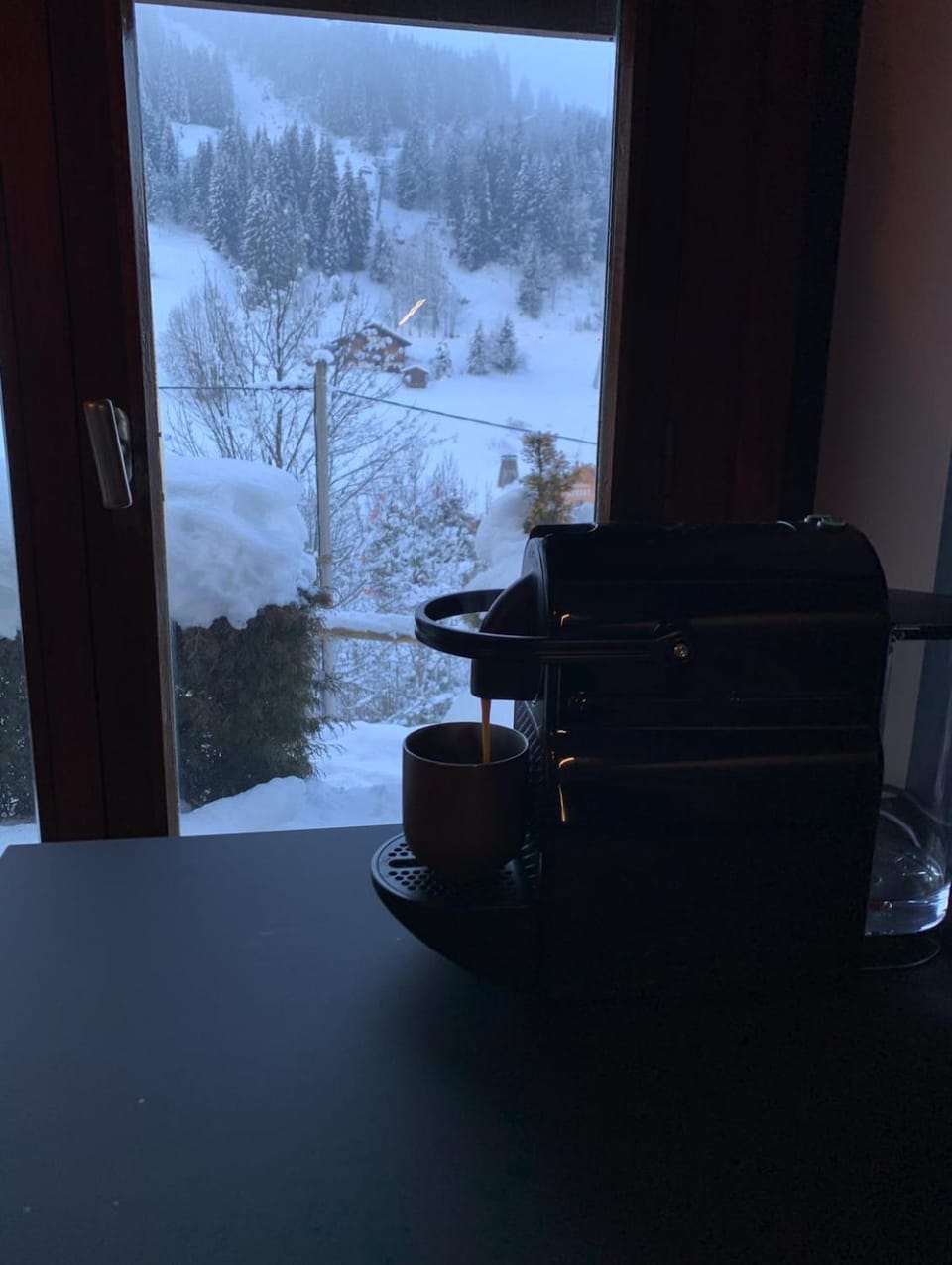 Natural landscape, Winter, Mountain view
