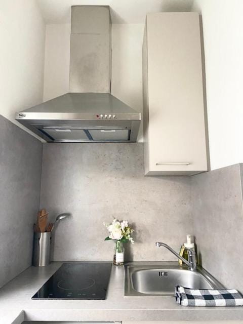 Studio Clara - proche gare et aéroport, balcon Apartment in Saint-Louis