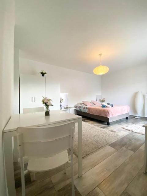 Studio Clara - proche gare et aéroport, balcon Apartment in Saint-Louis