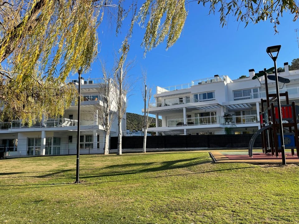 Property building, Garden view